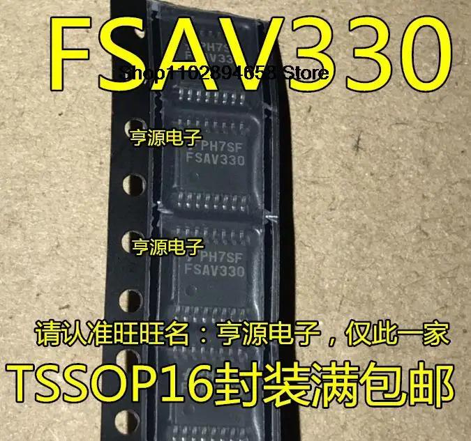 FSAV330, FSAV330MTCX, TSSOP16, 5 